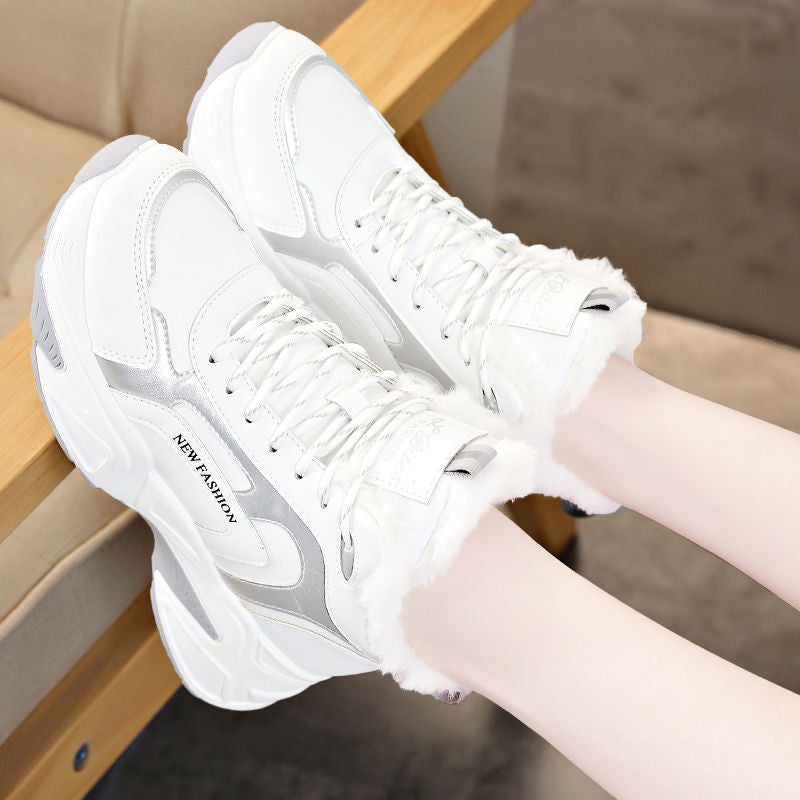 Korean Style All-Match Cotton Sports Shoes for Women