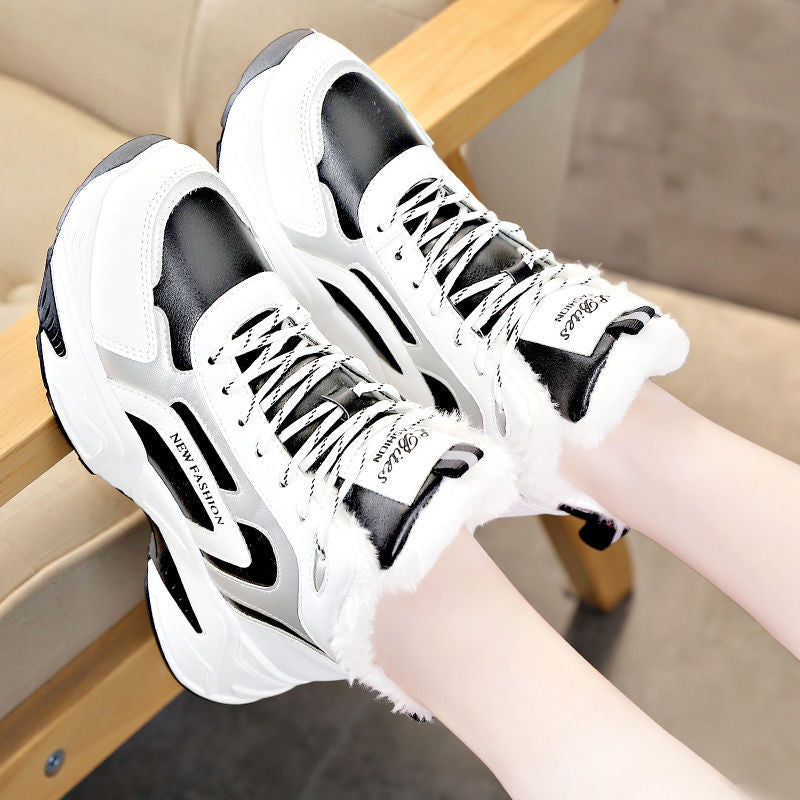 Korean Style All-Match Cotton Sports Shoes for Women