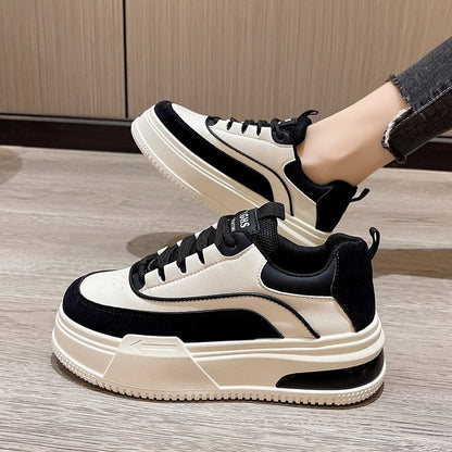 Sports & Leisure White Platform Sneakers